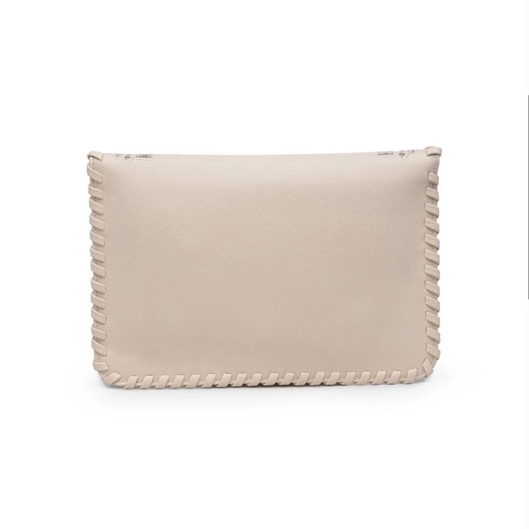 Urban Expressions Spencer Clutch Metallic Embroidered Accents - Picture 5 of 5